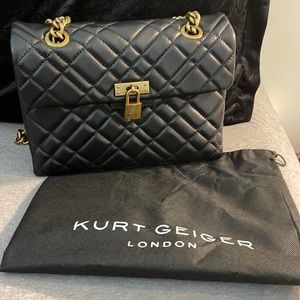 Kurt Geiger Brixton Quilted Shoulder Handbag